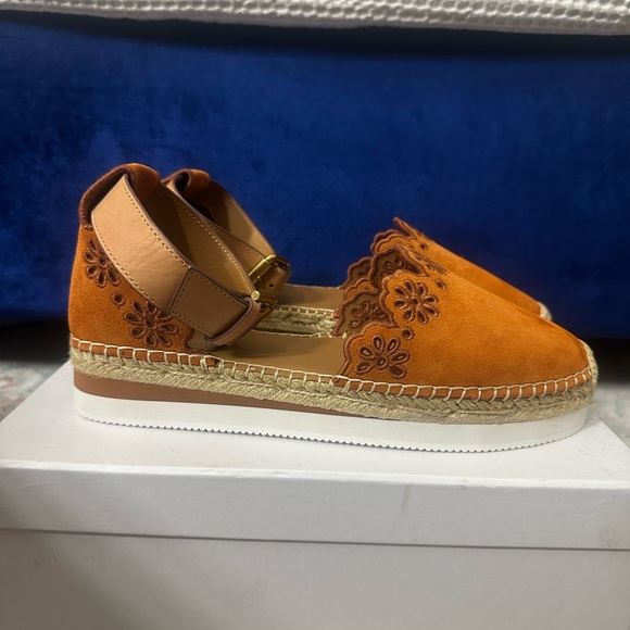 See by Chloe Scalloped Espadrille Sandals - Picture 4 of 6